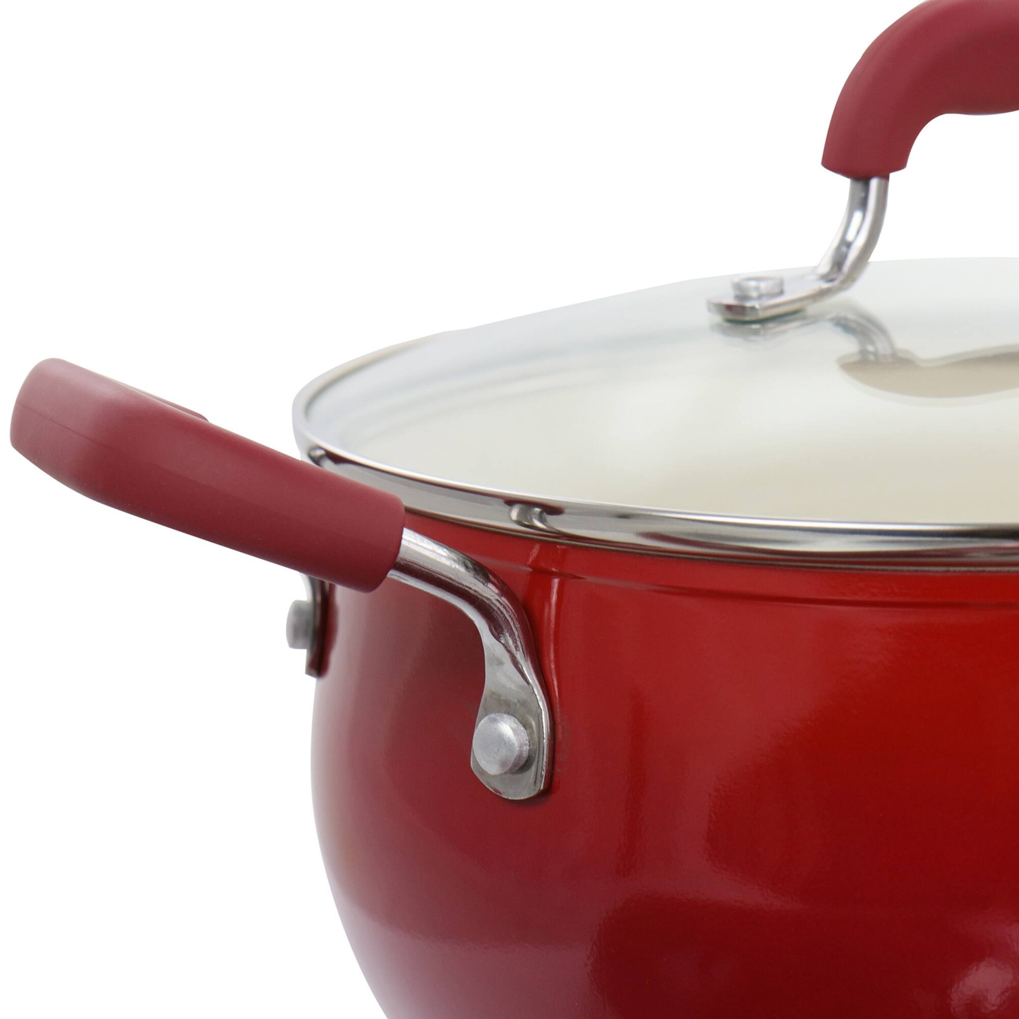 Oster Corbett 8-Piece Nonstick Aluminum Cookware Set